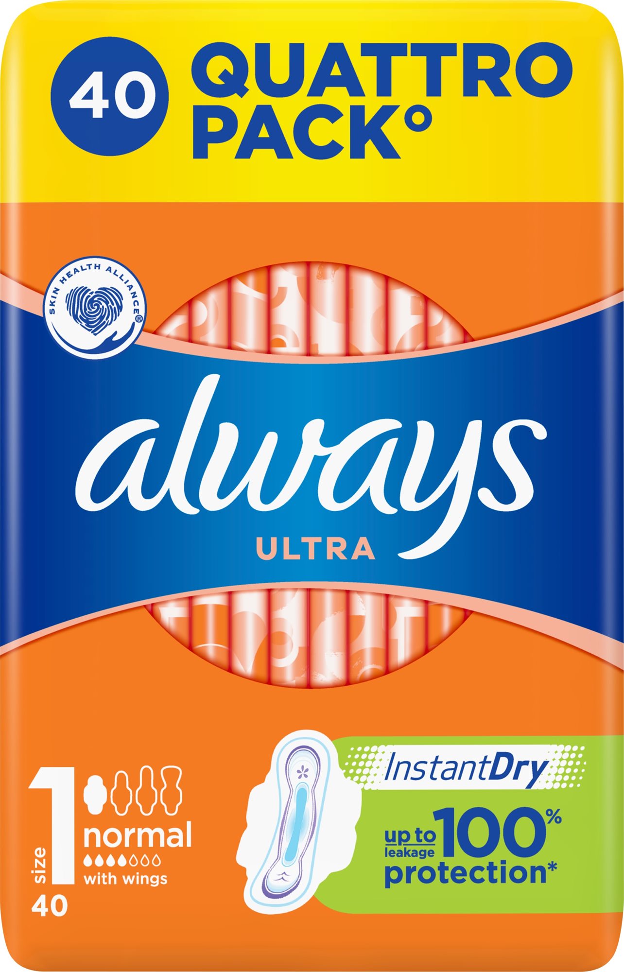 ALWAYS Ultra Normal Plus, 40 db Egészségügyi betét