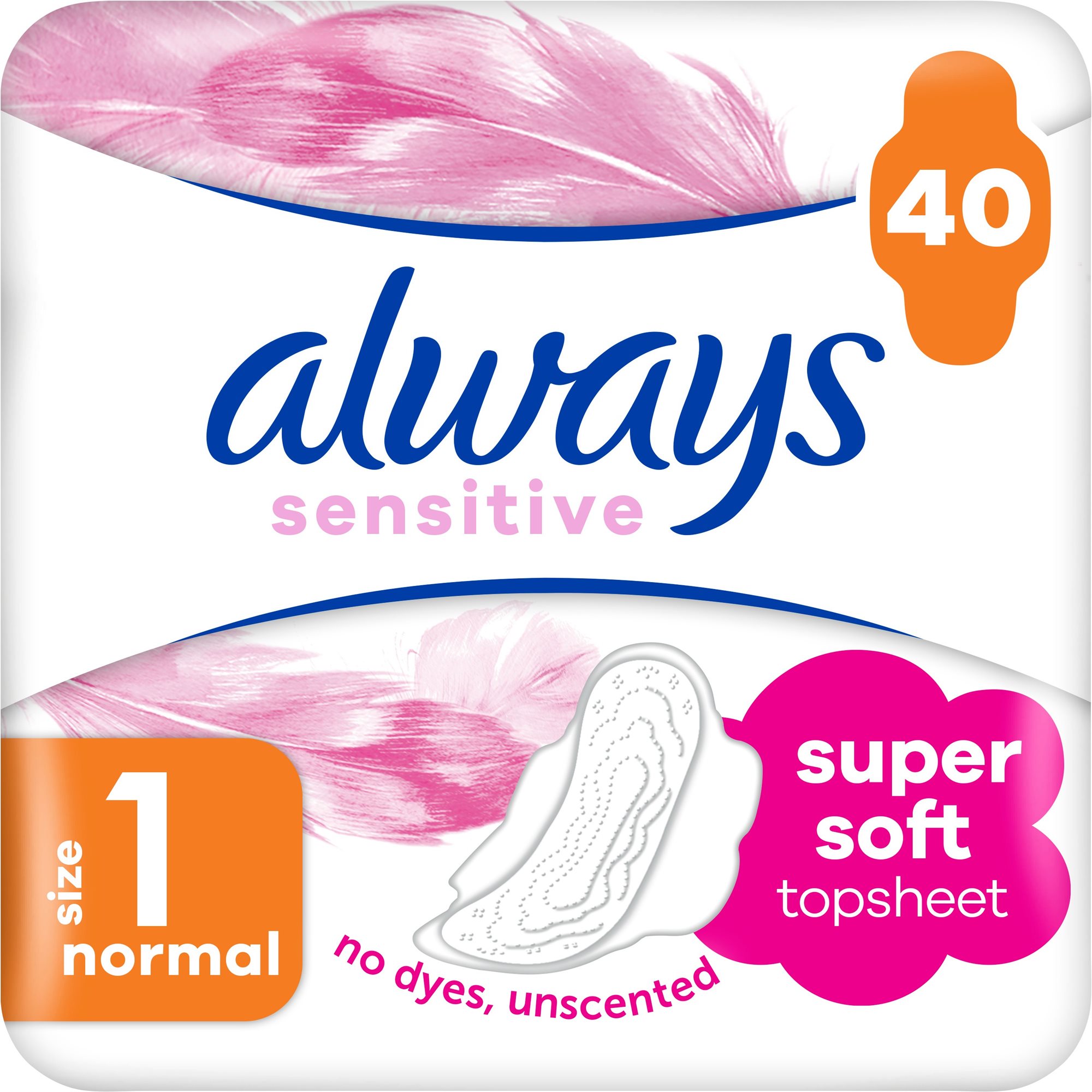 ALWAYS Sensitive Ultra Normal Plus 40 db Egészségügyi betét