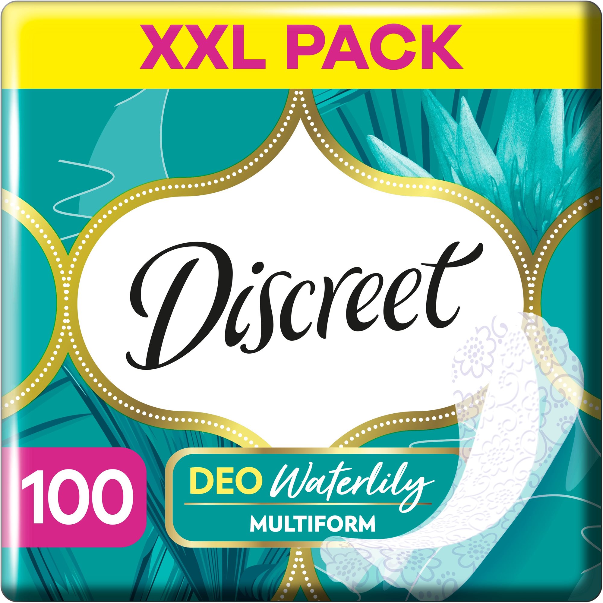 DISCREET Multiform Waterlily 100 ks Slipové vložky