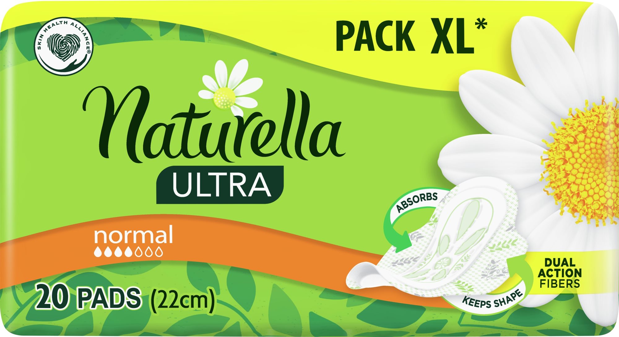 NATURELLA Ultra Camomile 20 ks Menštruačné vložky
