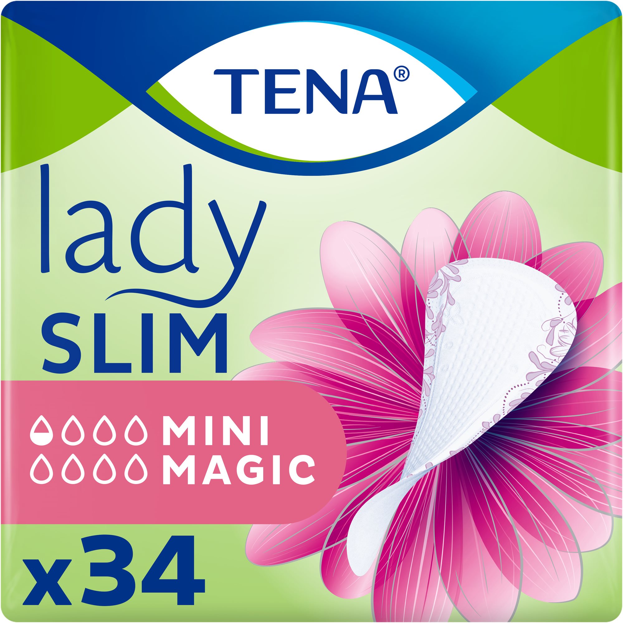 TENA Lady Slim Mini Magic 34 db Inkontinencia betét