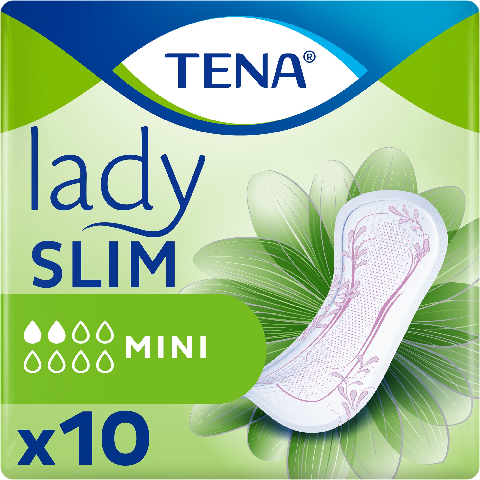 TENA Lady Slim Mini 10 db Inkontinencia betét