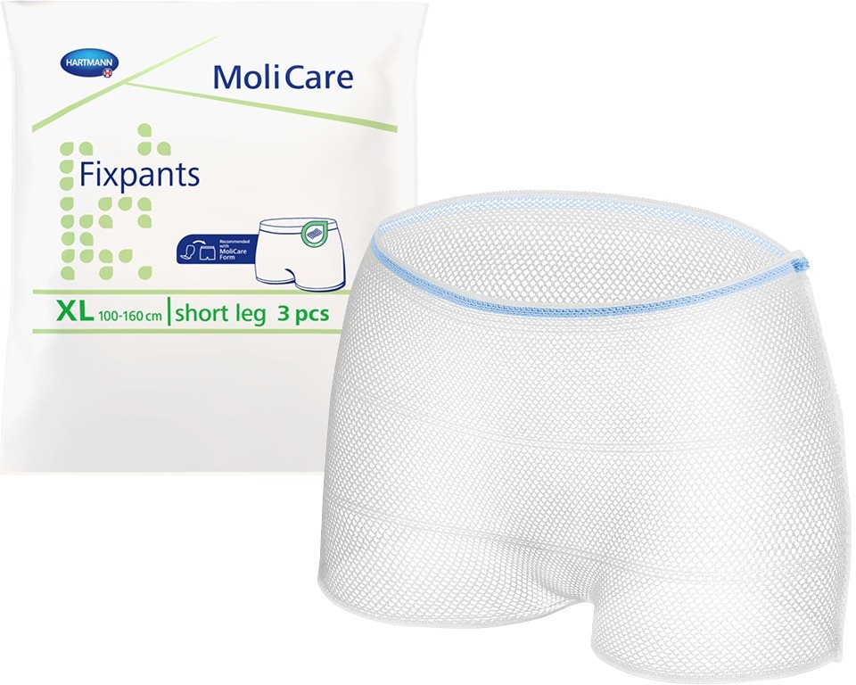 MOLICARE Fixpants rövidszárú rögzítőnadrág XL (100 - 160) 3 db...