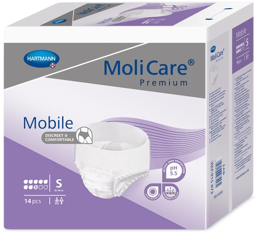 MoliCare Mobile 8 csepp, S méret, 14 db Inkontinencia bugyi