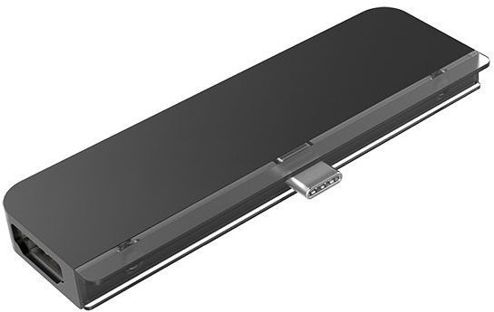HyperDrive 6in1 USB-C Hub iPad Pro világosszürke Port replikátor