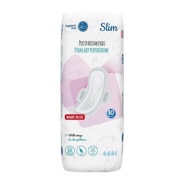 AKUKU jednorázové ultrasavé popôrodné vložky s krídelkami Slim 10...