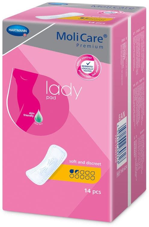 MoliCare Lady 1,5 csepp, 14 db Inkontinencia betét