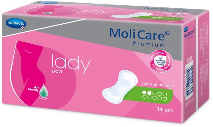 MoliCare Lady 2 csepp, 14 db Inkontinencia betét