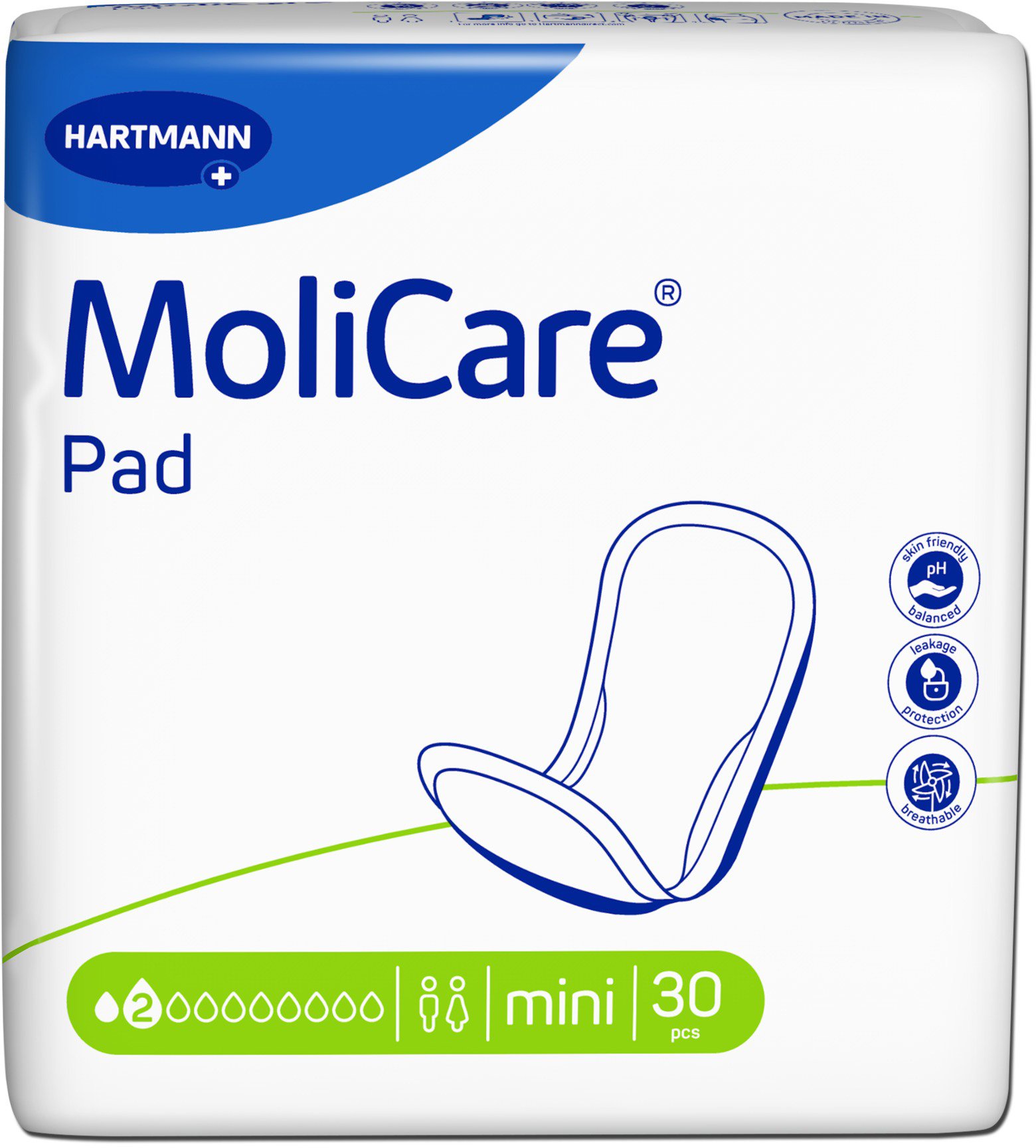 MoliCare Pad 2 csepp, 30 db Inkontinencia betét