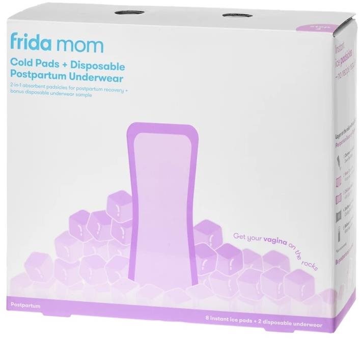 FRIDA MOM chladiace absorpčné vložky Ice Maxi 8 ks a jednorazové...