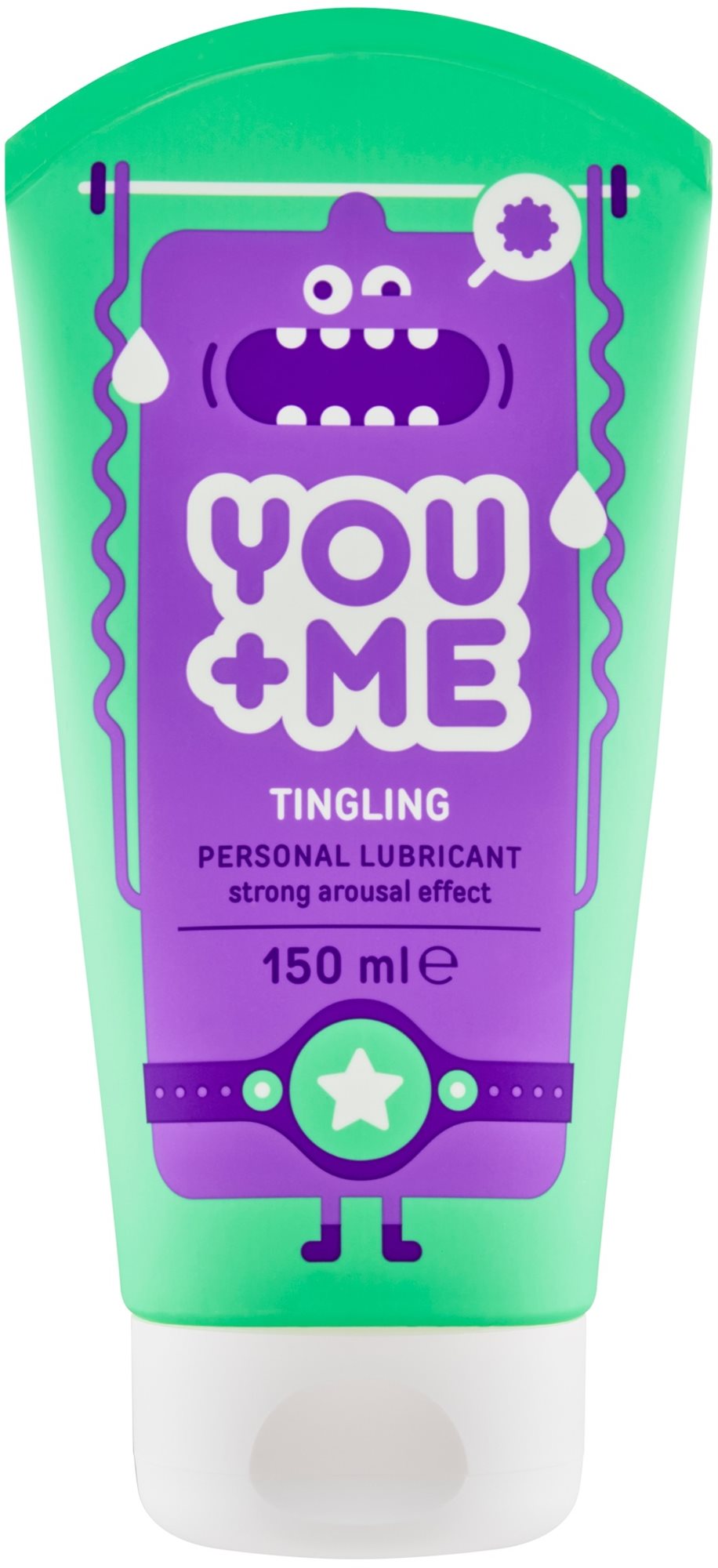 You Me Tingling so silným stimulujúcim účinkom 150 ml Lubrikačný gél