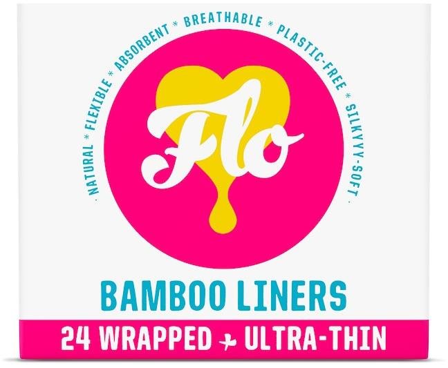FLO Ultra Thin Bamboo 24 ks Slipové vložky