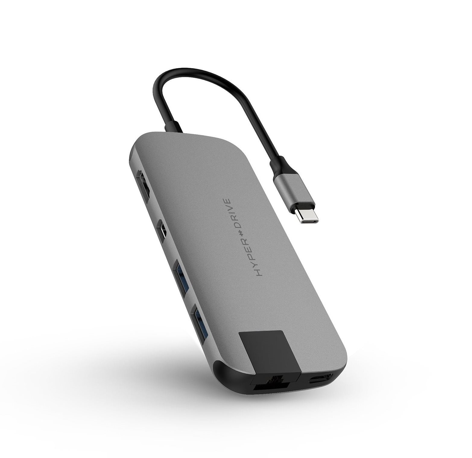 HyperDrive SLIM USB-C Hub - Space Grey Port Replicator