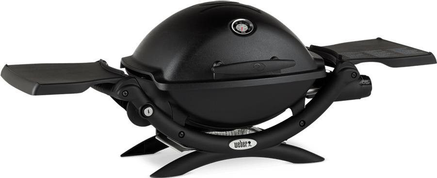 Weber Q 1200 plynový gril, Black Gril
