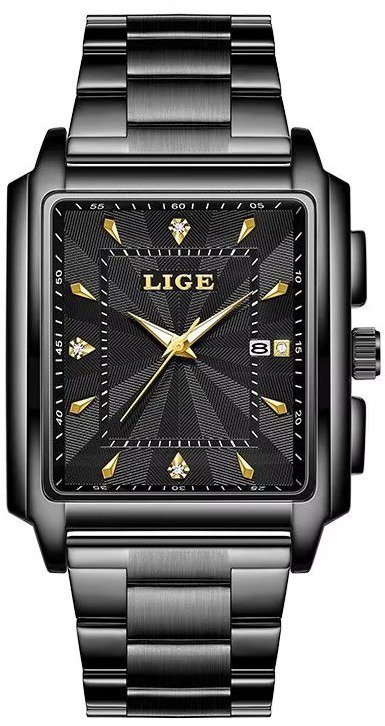 Lige Man Steel 10020-4/V – modré Pánske hodinky