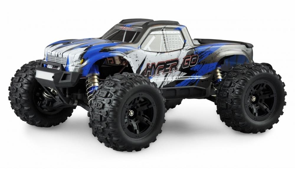 Amewi Hyper Go Monster Truck s GPS 4WD 1:16, RTR, brushed, modrý RC...