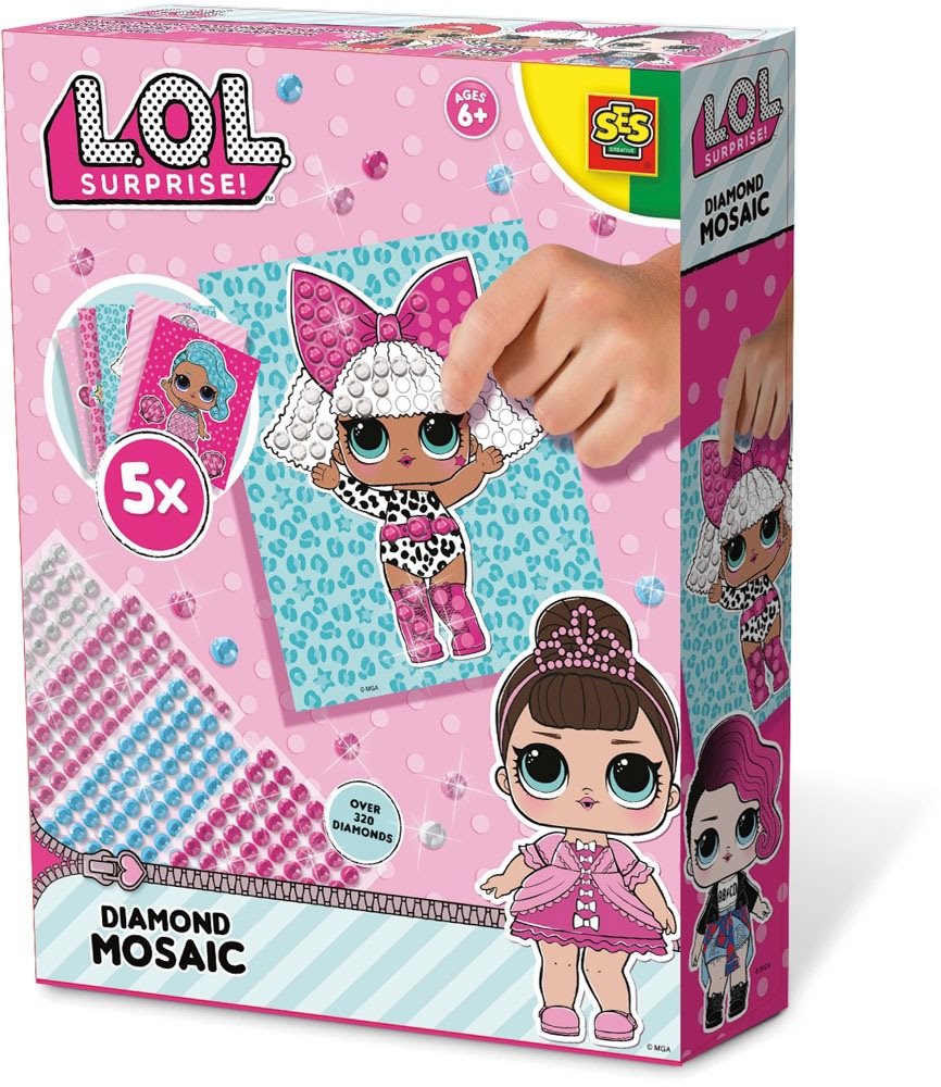 SES L.O.L. – mozaika s kamienkami Mozaika pre deti