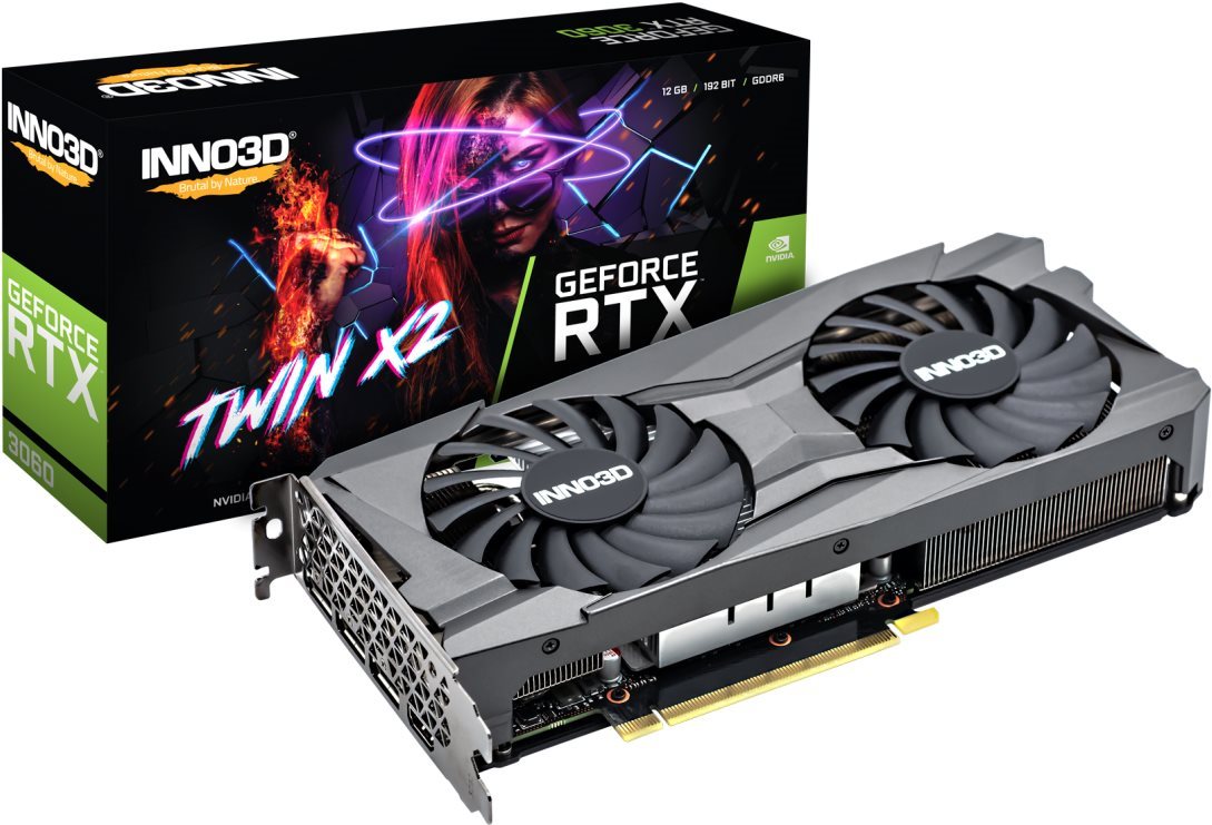 Inno3D GeForce RTX 3060 Twin X2 12G Grafikkarte