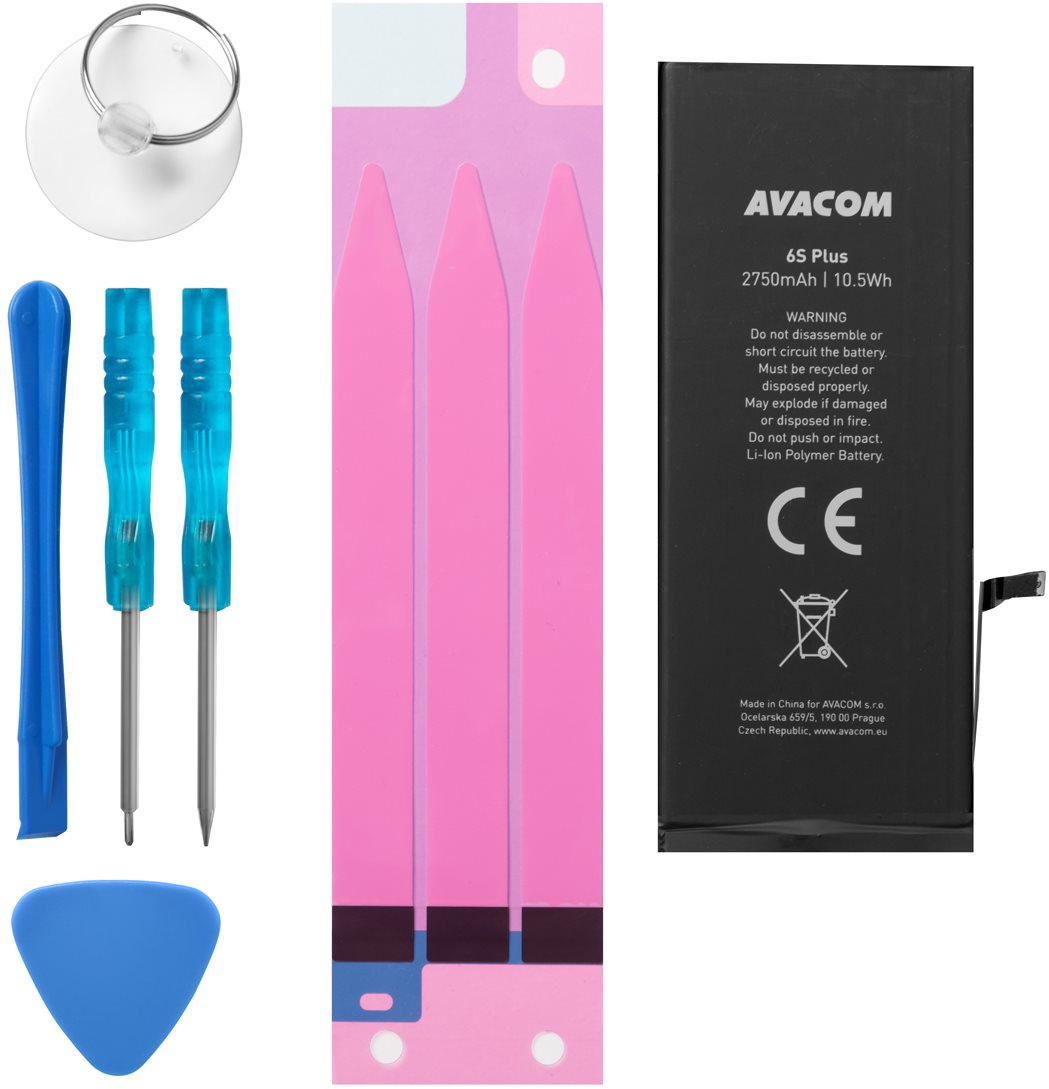 Avacom for Apple iPhone 6s Plus, Li-Ion 3.82V 2750mAh (replacement...