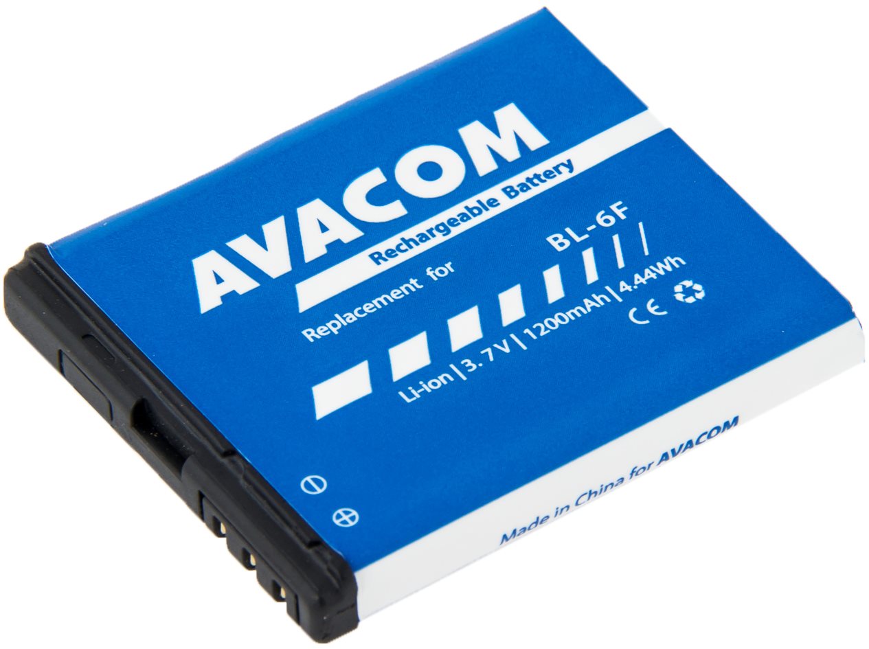 Avacom for Nokia N78 Li-Ion 3.7V 1200mAh Phone Battery