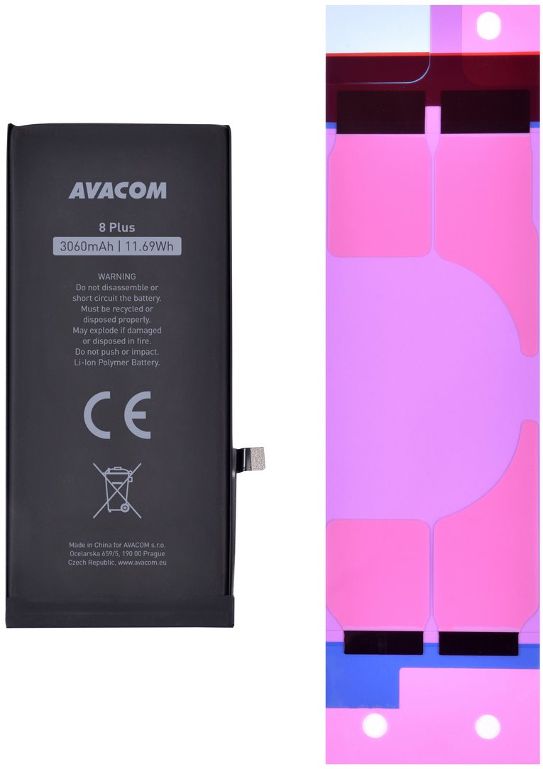 Avacom pre Apple iPhone 8 Plus Li-Ion 3.82 V 3060 mAh Batéria do...