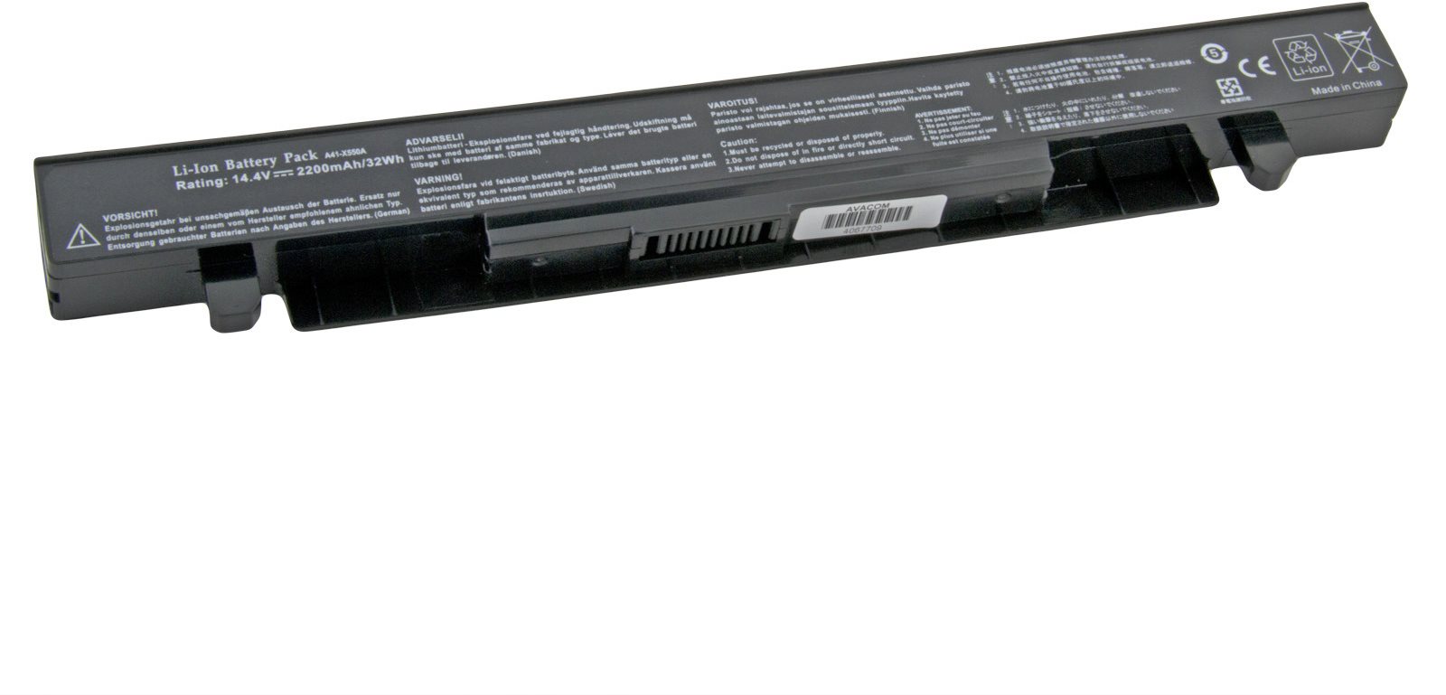 AVACOM for Asus X550 K550 Li-Ion 14.4V 2200mAh Laptop Battery