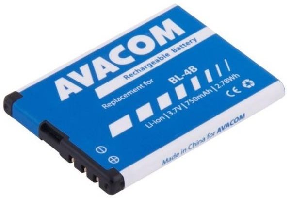 AVACOM pre Nokia 6111 Li-Ion 3,7 V 750 mAh (náhrada BL-4B) Batéria...