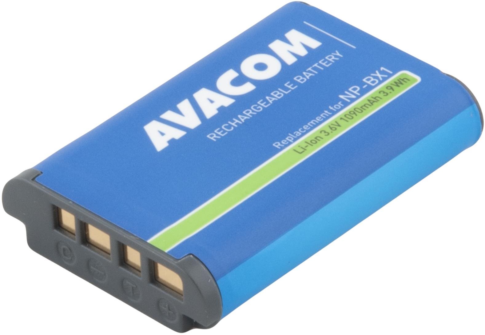 AVACOM for Sony NP-BX1 Li-Ion 3.6V 1090mAh 3.9Wh Camera Battery