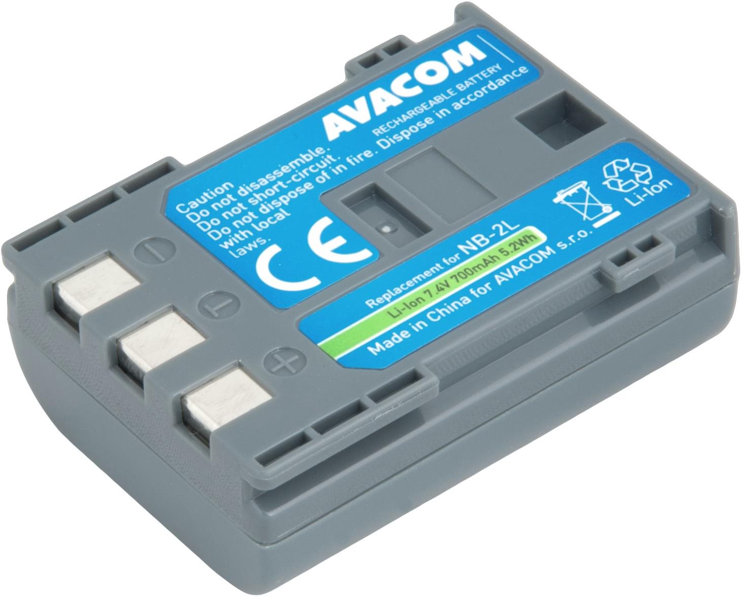 Avacom za Canon NB-2LH Li-Ion 7,4 V 700 mAh 5,2 Wh Batéria do...