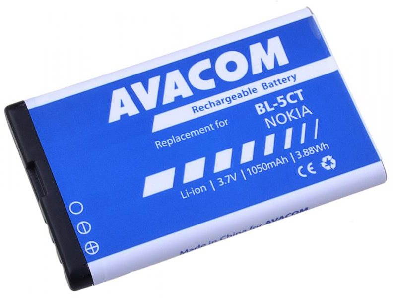 Avacom pro Nokia 6303, 6730, C5, Li-Ion 3.7V 1050mAh (náhrada...
