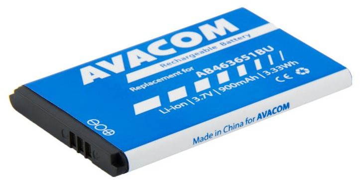 AVACOM for Samsung B3410 Corby plus Li-Ion 3,7V 900mAh (replacement...