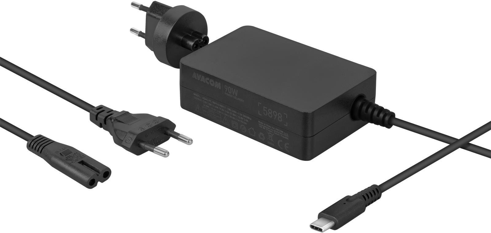 Avacom USB Type-C 90W Power Delivery Univerzální napájecí adaptér
