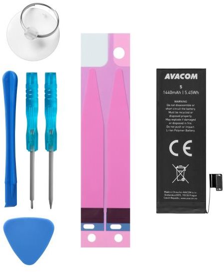AVACOM for Apple iPhone 5, Li-Ion 3.8V 1440mAh (replacement for...