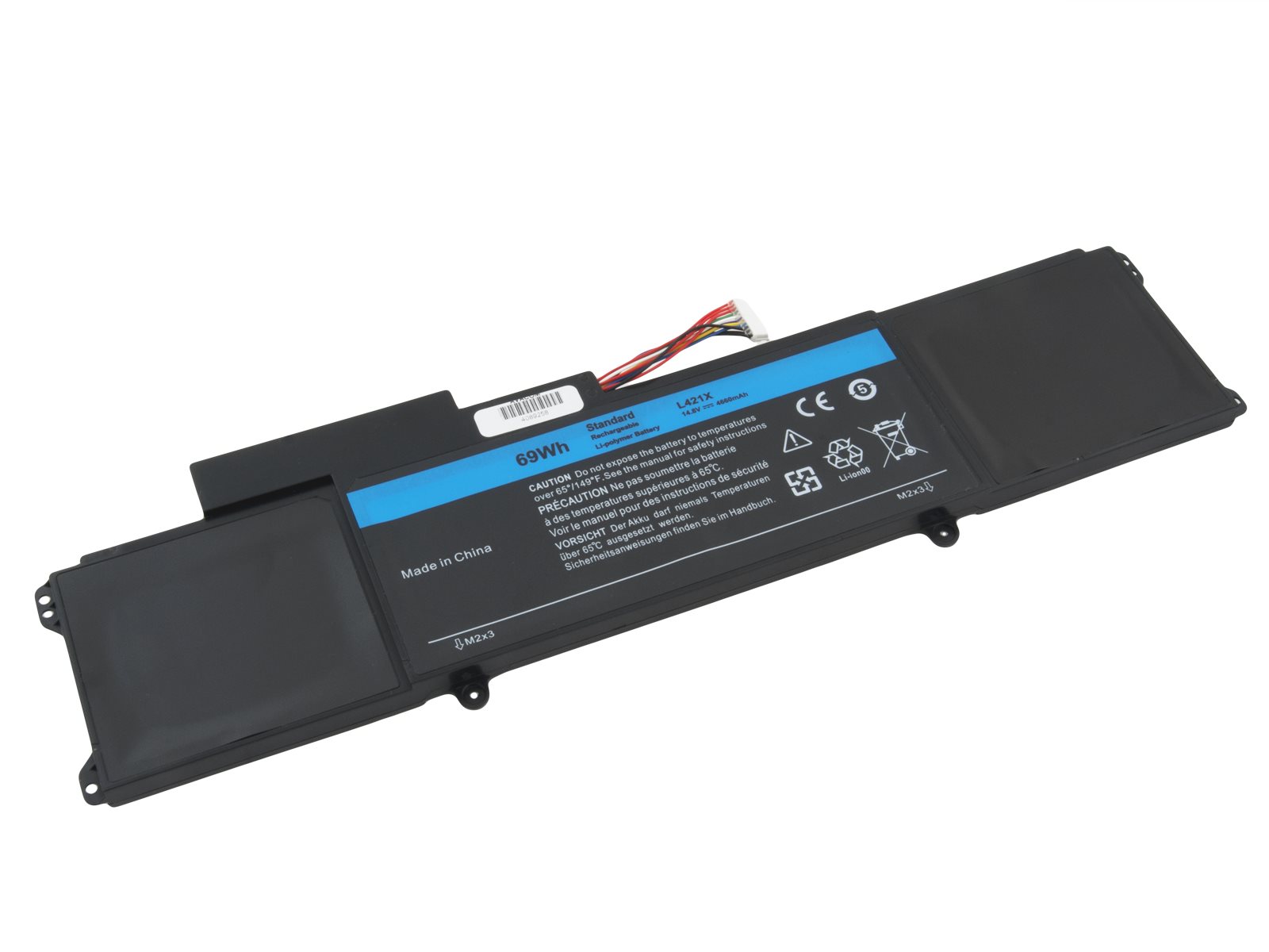 Avacom for Dell XPS 14 L421X Li-Pol 14.8V 4600mAh 69Wh Laptop Battery
