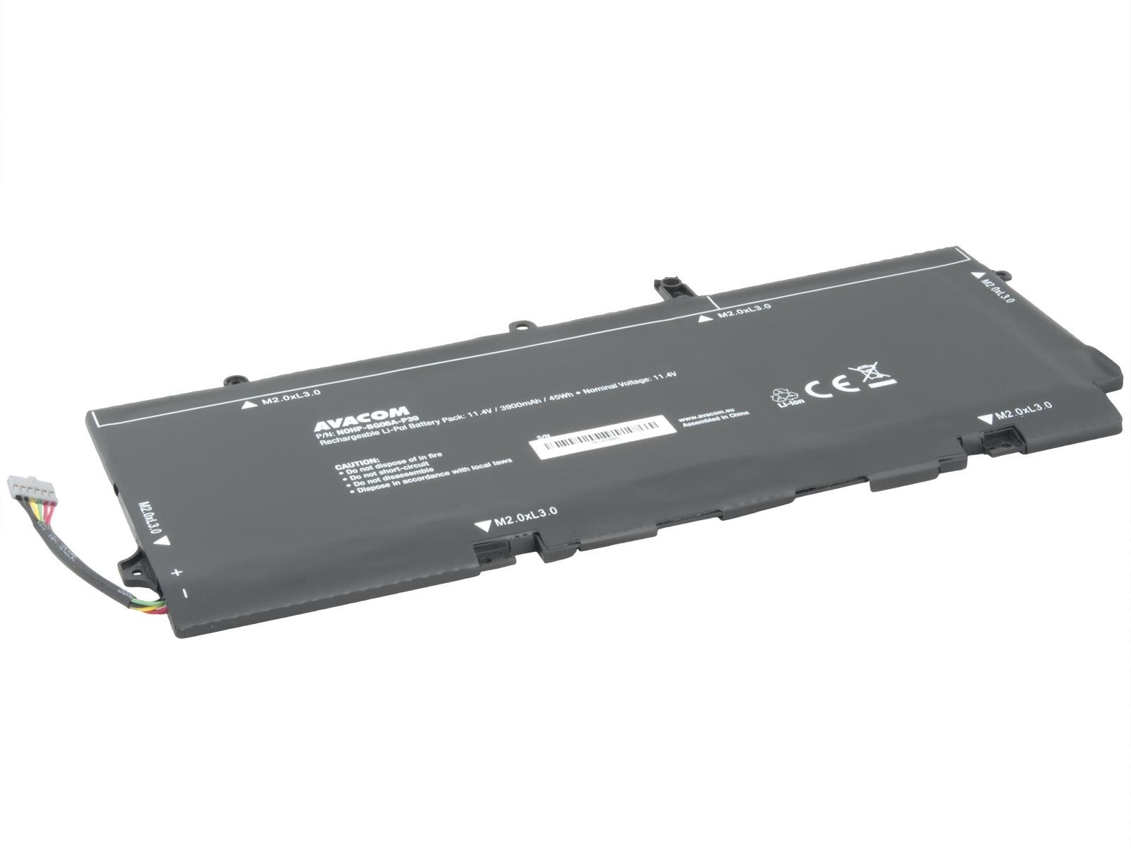 Avacom BG06XL HP Elitebook Folio 1040 G3 Li-Pol 11,4V 3900mAh 44Wh...