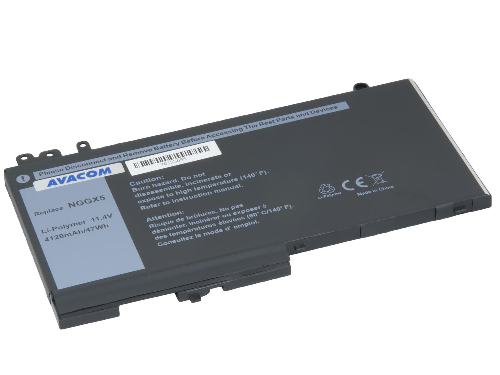 Avacom pre Dell Latitude E5270 / E5570 Li-Pol 11,4 V 4120 mAh 47 Wh...