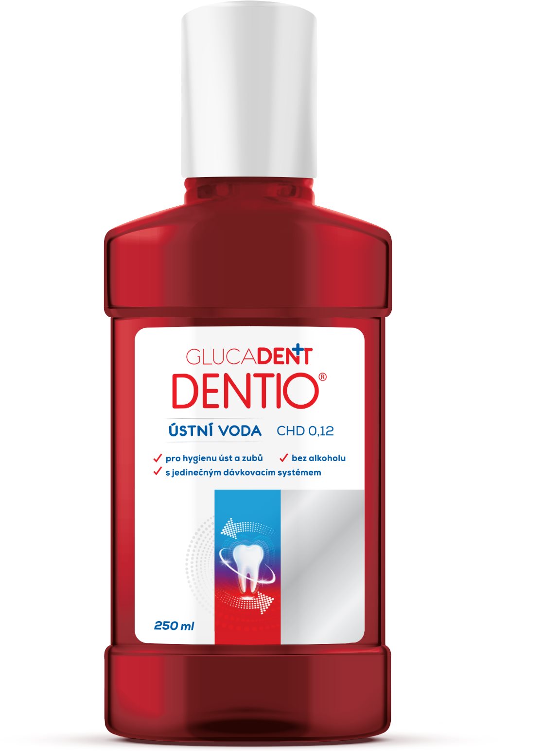 Glucadent+ Dentio ústna voda Ústna voda