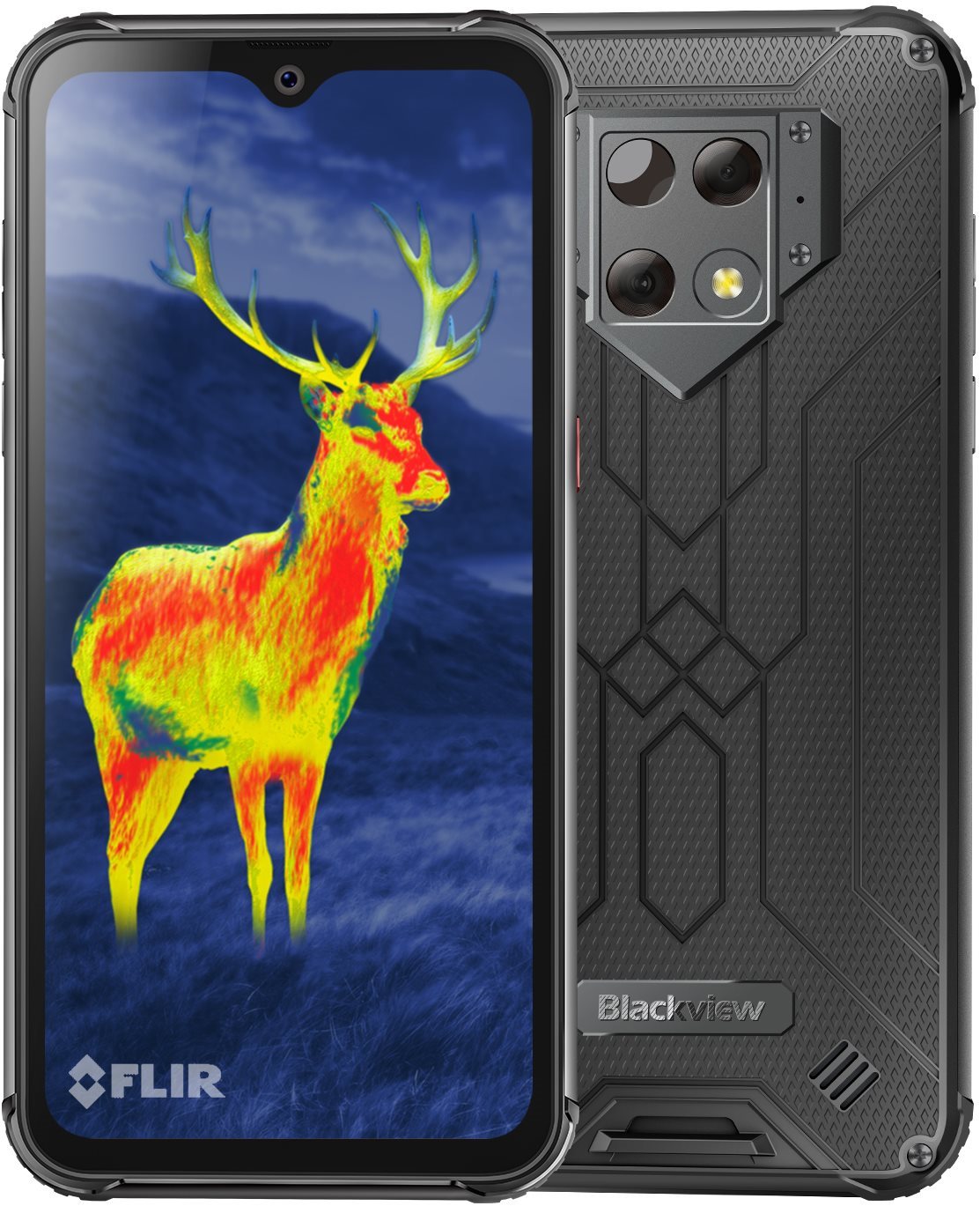 Blackview GBV9800 Pro Thermo Téléphone portable