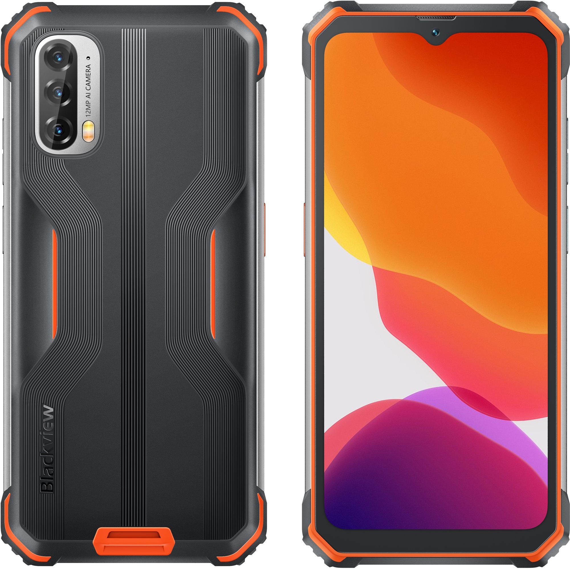 Blackview BV7100 oranžový Mobilný telefón