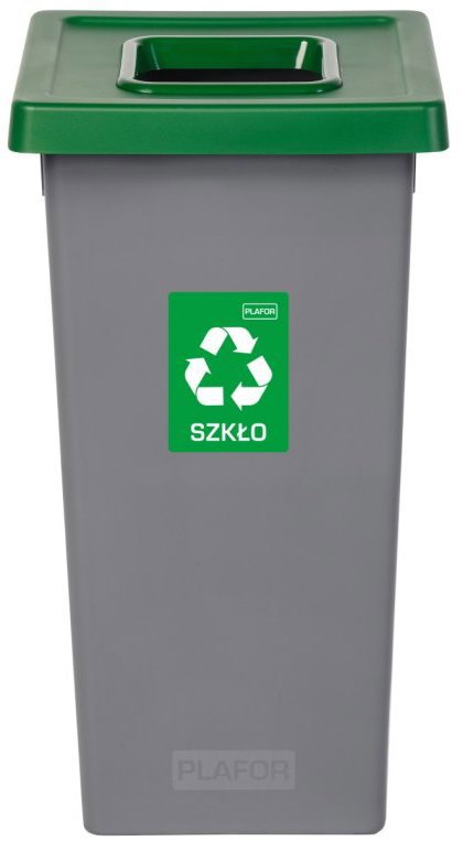 Igotrend, 719002 Kôš na triedený odpad 53 l, FIT BIN sivo/zelený...