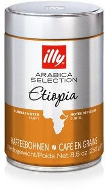 Zrnková káva illy 250 g ETIOPIA Káva