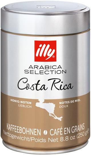Zrnková káva illy 250 g COSTA RICA Káva