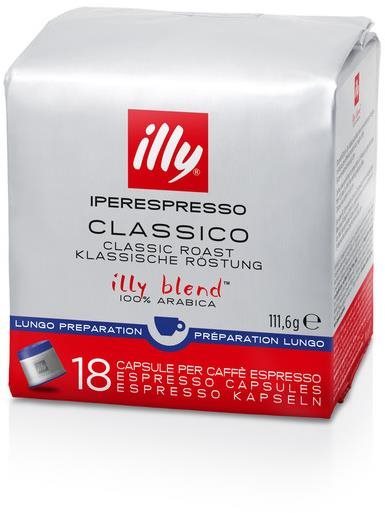 Kapsuly illy HES Home 18 ks LUNGO Kávové kapsuly