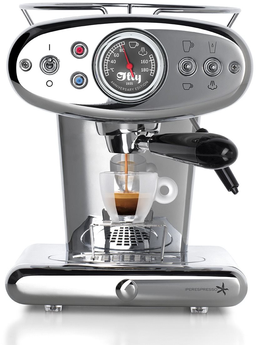 ILLY X1 ANNIVERSARY – f. nerez Kávovar na kapsuly