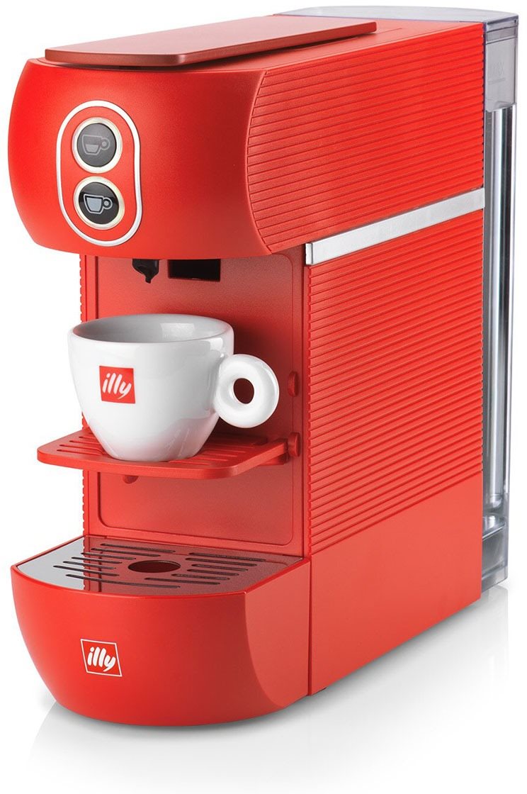 ILLY EASY E.S.E., rot Kapsel-Kaffeemaschine