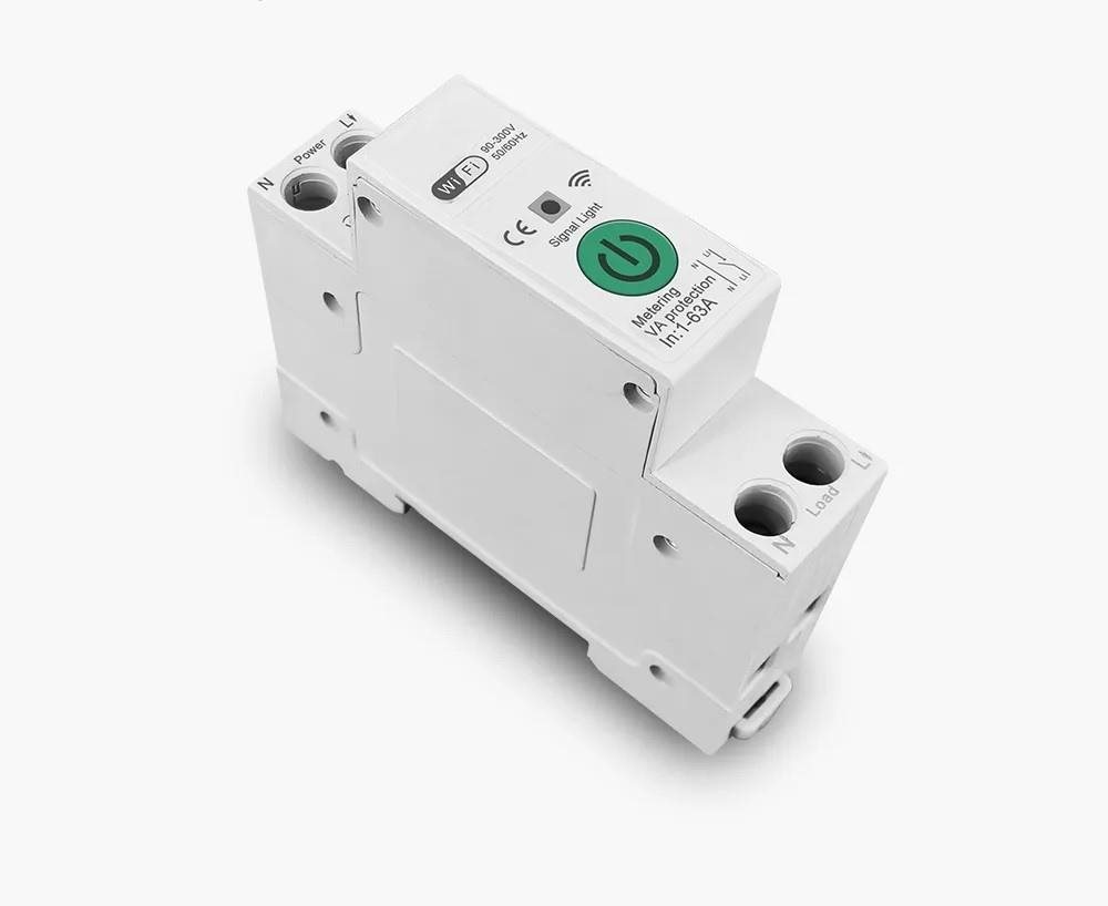 IMMAX NEO Smart elektronický istič jednofázový 1-63 A, meranie...