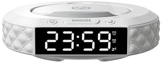 IMMAX Multifunkčné stolné hodiny Immax CLOCK, Qi bezdrôtová...