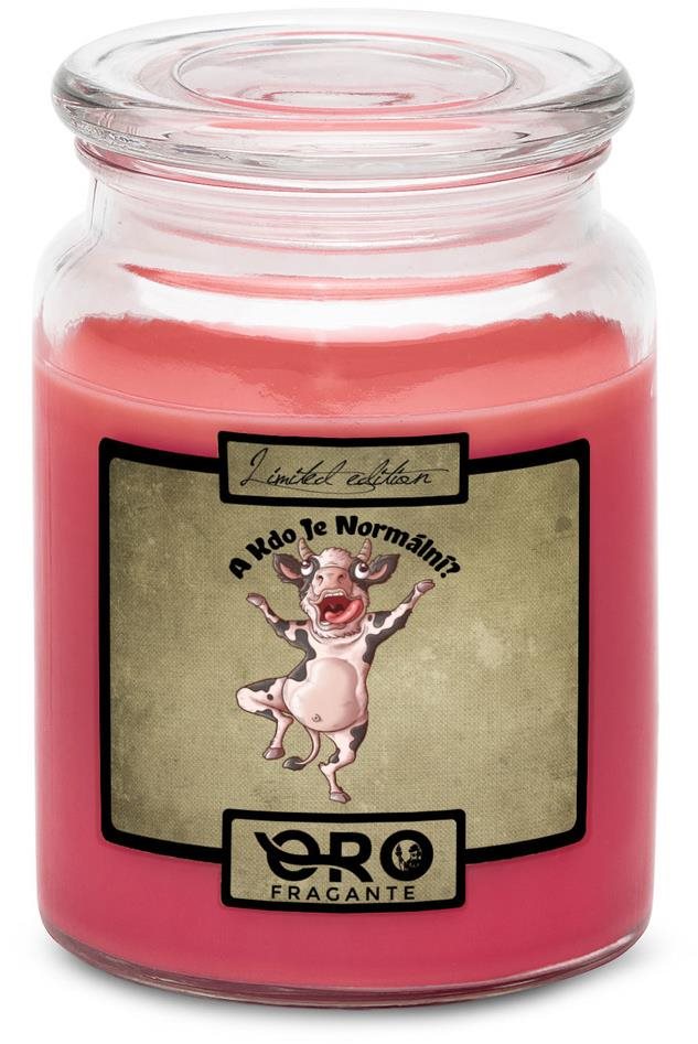 IMPAR Svíčka s vůní višní v čokoládě - Kdo je normální - kráva 500...