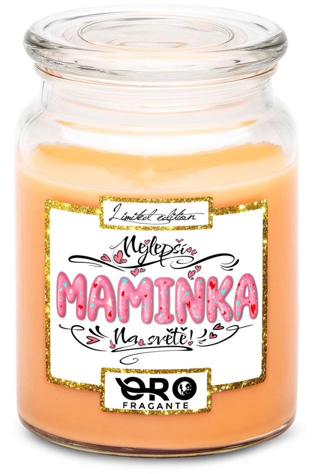IMPAR Svíčka s vůní tropického ovoce - Nejlepší maminka - pink 500...