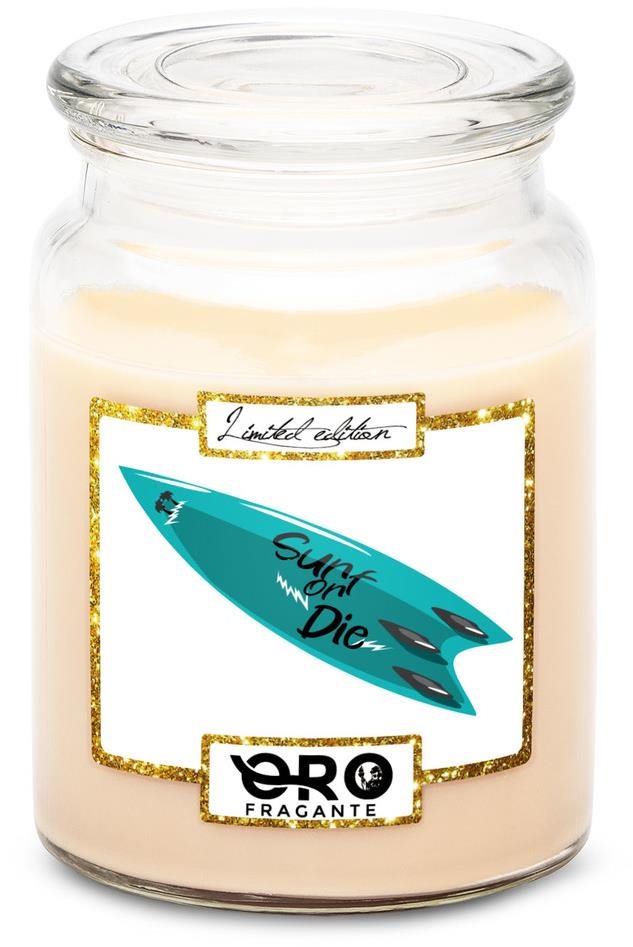 IMPAR Svíčka s vůní vanilky - Surf or die 500 g Svíčka